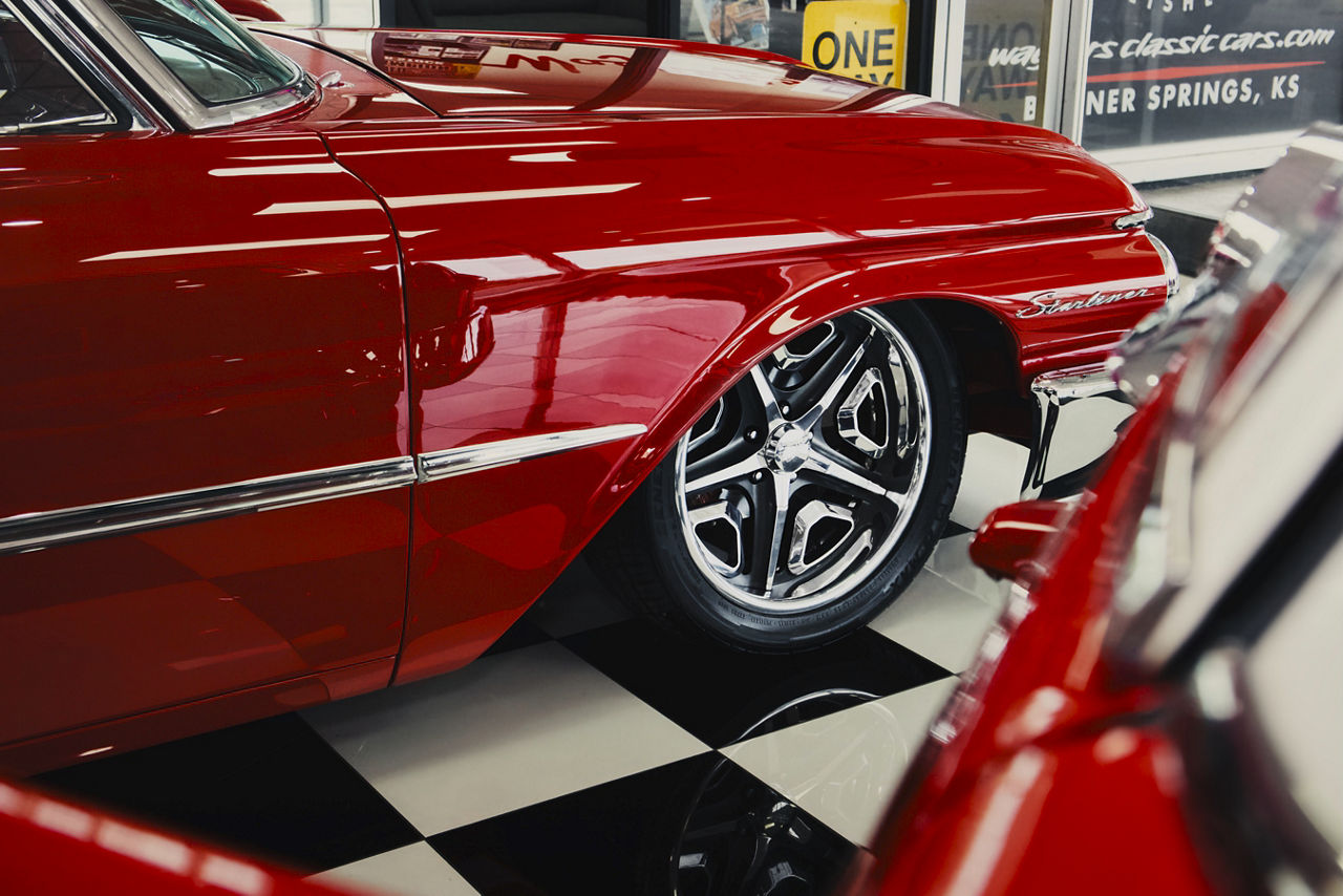 1961 Ford Galaxie - American Racing MULHOLLAND - Gray | American